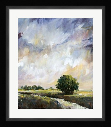 Framed Amber Glow II Print