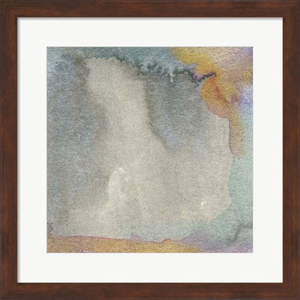 Framed Frosted Glass II Print