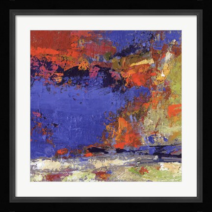 Framed New England Autumn Print