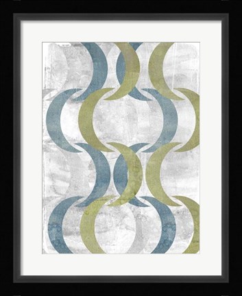 Framed Geometric Repeat III Print