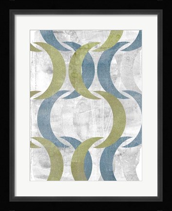 Framed Geometric Repeat IV Print