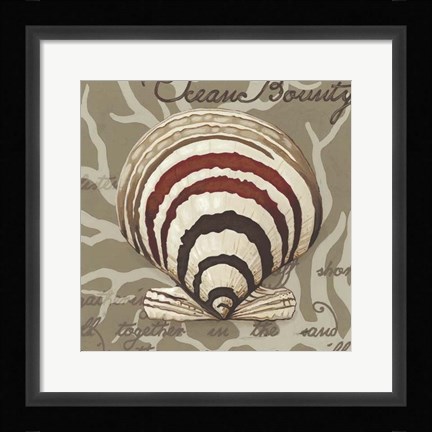Framed Seaside Sonnet II Print