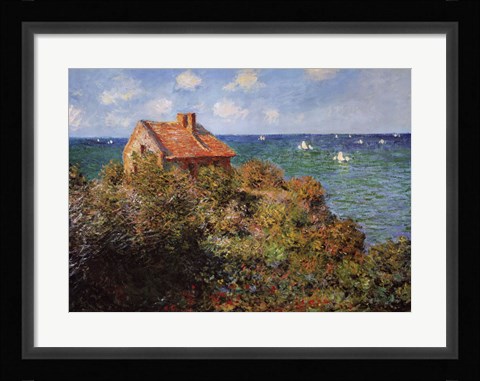 Framed Fisherman's Cottage Print