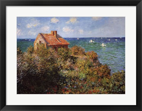 Framed Fisherman's Cottage Print