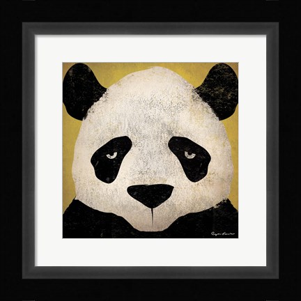 Framed Panda Print