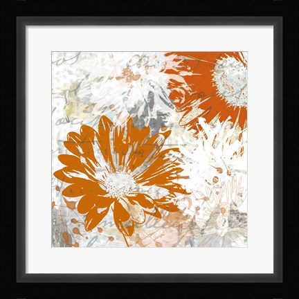 Framed Upsy Daisy II Print
