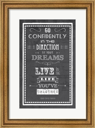Framed Direction of Your Dreams Print