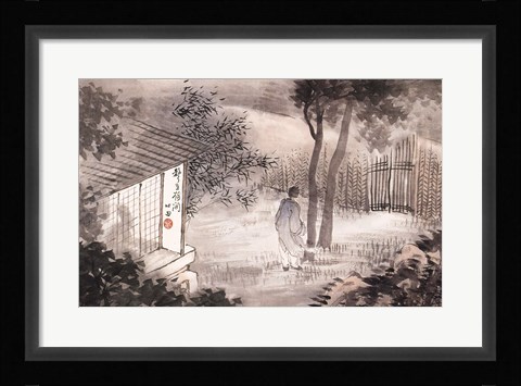 Framed Between the Seongjaesu Print