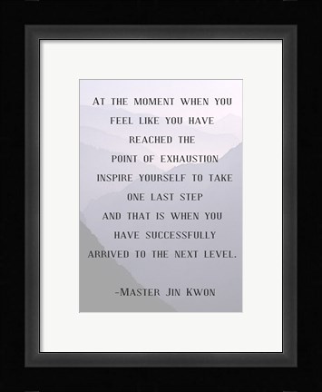 Framed Inspire Yourself Print