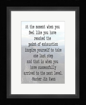 Framed Next Level Print