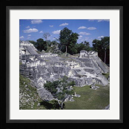 Framed Tikal Mayan Guatemala Print