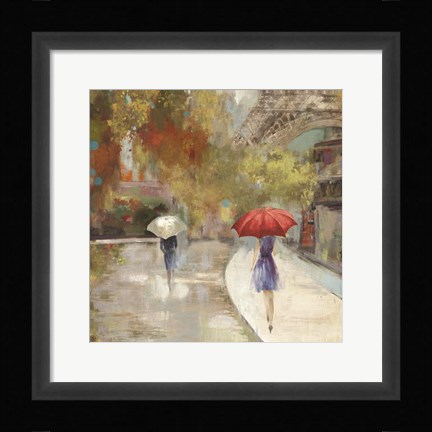 Framed Sunlight Avenue I Print