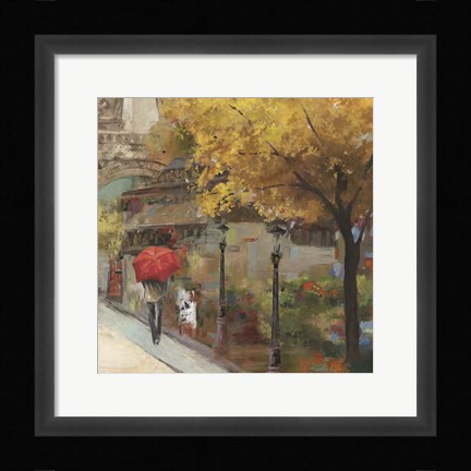 Framed Sunlight Avenue II Print