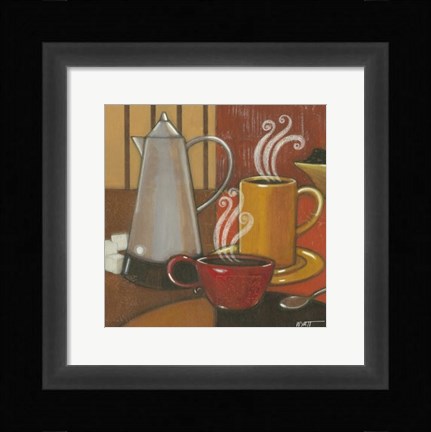 Framed Another Cup II Print