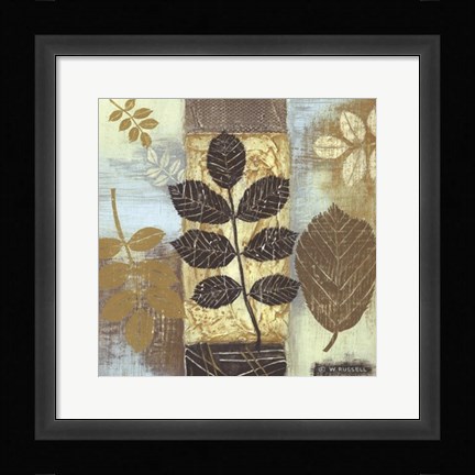 Framed Patterns of Nature II Print