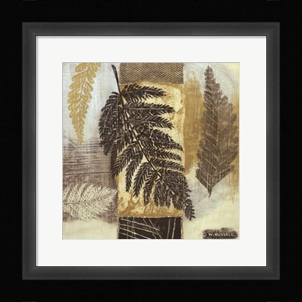 Framed Patterns of Nature III Print