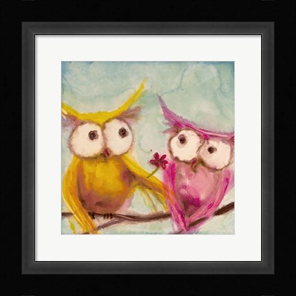 Framed Hoos Smitten Print