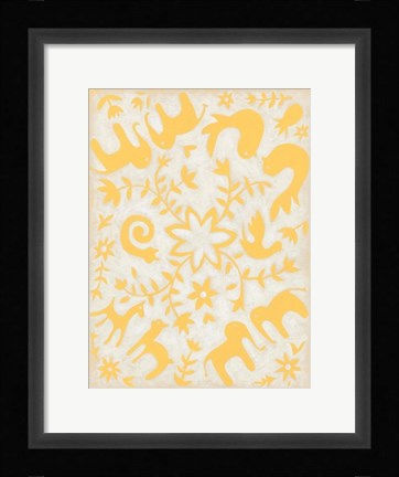 Framed Spring Otomi I Print