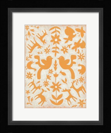 Framed Spring Otomi IV Print