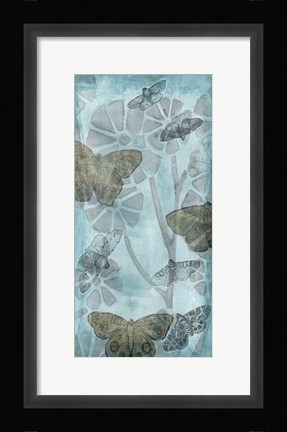 Framed Wings &amp; Petals II Print