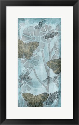 Framed Wings &amp; Petals II Print