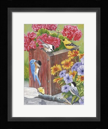 Framed No Vacancy Print