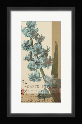 Framed French Blue III Print