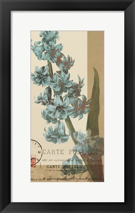 Framed French Blue III Print