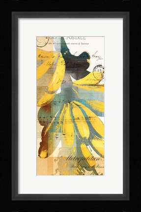 Framed Cortez Gold II Print