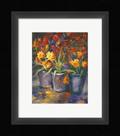 Framed Flower Fiesta Print