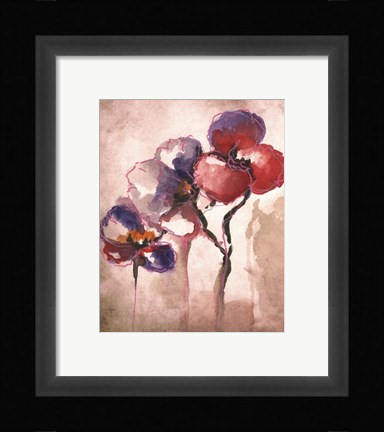 Framed Orchid Sketch II Print