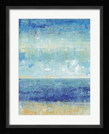 Framed Beach Horizon II Print