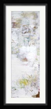 Framed White Shoes II Print