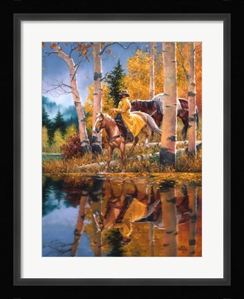 Framed When all that Glitters Print