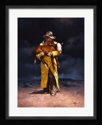 Framed Helping Hand Print