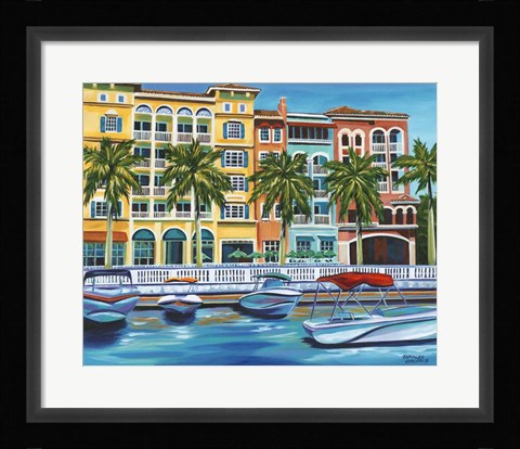Framed Tropical Rendezvous I Print