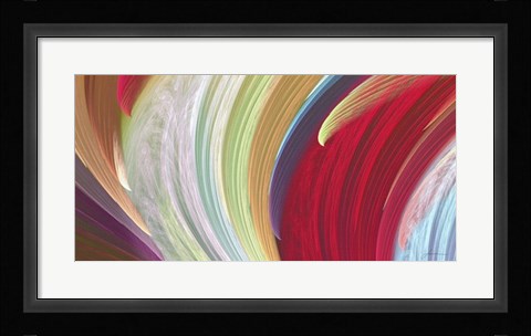 Framed Wind Waves I Print