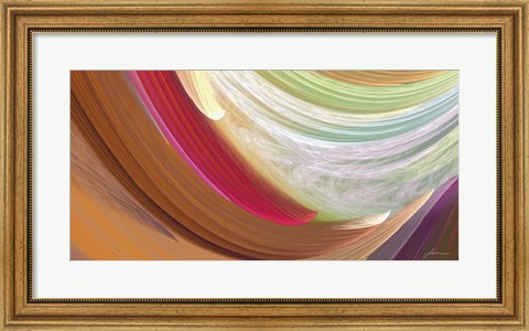 Framed Wind Waves II Print
