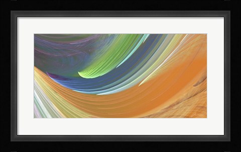 Framed Wind Waves IV Print