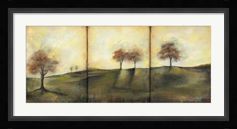 Framed Autumnal Meadow II Print