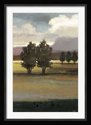 Framed Mountain Range I Print