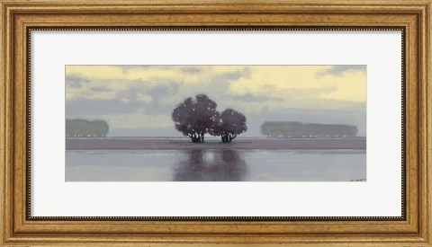 Framed Lake Amethyst I Print
