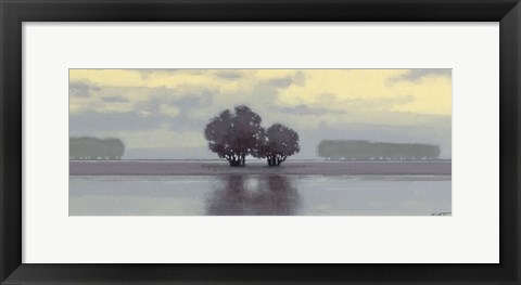 Framed Lake Amethyst I Print