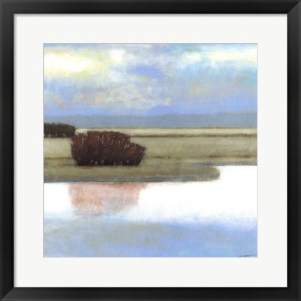 Framed Crystal Bay II Print