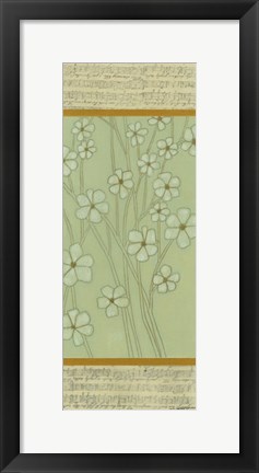 Framed Woodland Melody II Print