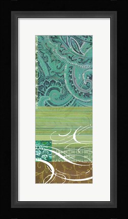 Framed Bohemian Echo II Print