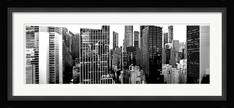 Framed Panorama of NYC VII Print