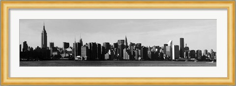 Framed Panorama of NYC VIII Print