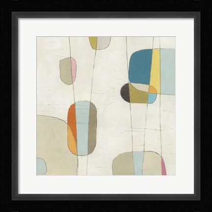 Framed Molecular Motion II Print