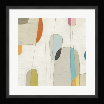 Framed Molecular Motion III Print